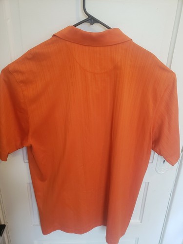 Tiger Woods Nike Dri Fit Golfshirt Dri Fit Polo Orange Größe XL - Bild 3 von 4