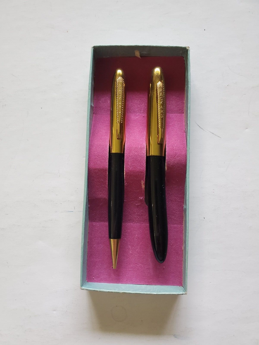 Vintage Packard Fountain Pen Set of Fountain Pen, Ball Point Pen and  Pencil