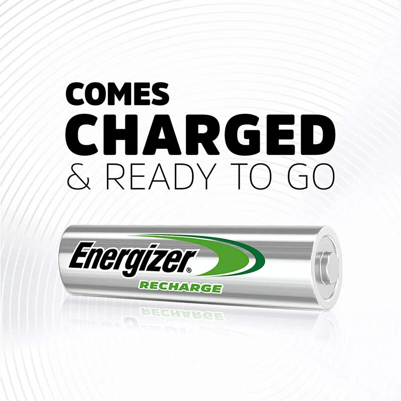 4 x Energizer AA Power Plus 2000 mAh Rechargeable batteries 1.2V NiMh Accu HR6 - Image 4 of 4