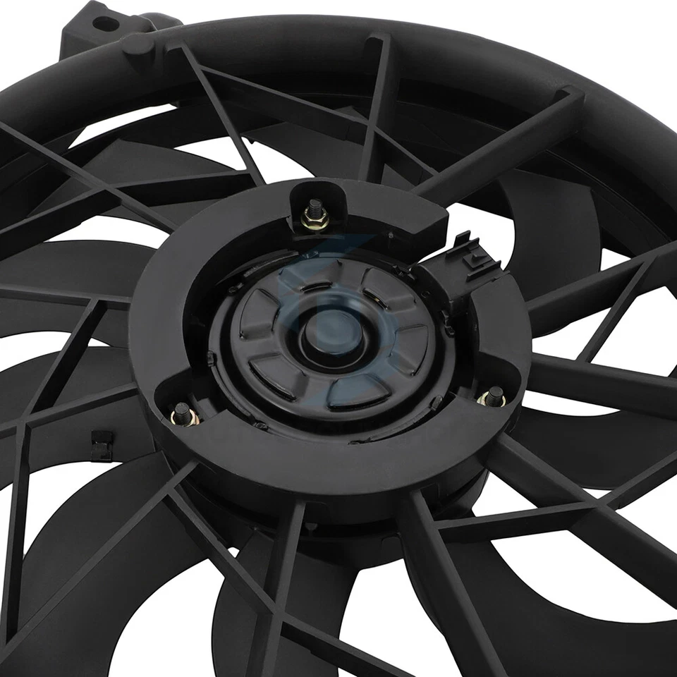 Electric Radiator Condenser Cooling Fan For 2005-2007 Chevrolet Silverado 1500 Foto 4 de 4