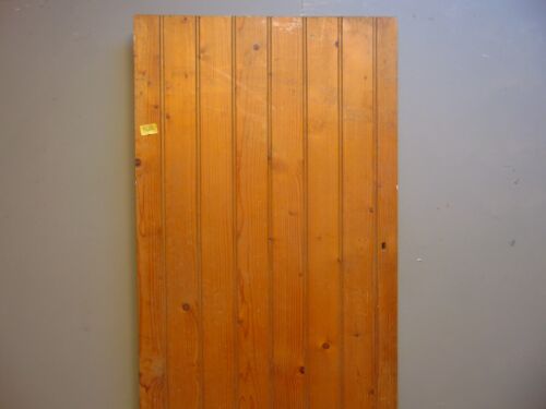 Door Doors Plank Ledge Reclaimed Wooden Pine 76 1/2 " x 29 1/2 "603D - Picture 2 of 6