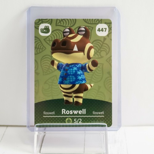 ROSWELL 447 Authentic Animal Crossing Amiibo Card Series 5 UNSCANNED eBay