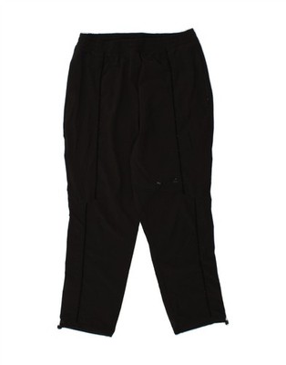 PUMA Mens Graphic Tracksuit Trousers Medium Black Polyester AW01