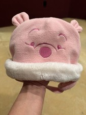 Disney Infant, Winnie The Pooh Piglet Hat, Fleece, Chin Strap, Embroidered Cap