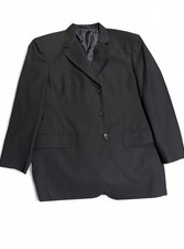 Versace Elegant Black Blazer/Sophisticated black blazer by Versace.