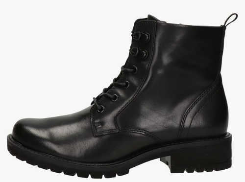 Ecco Women's Shoe Elania Street Ankle Black Noir Boots Size 6-6.5 New - Picture 1 of 11