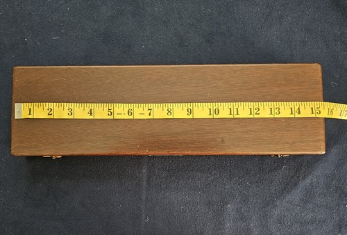K&E Leroy Schriftzug Set Keuffel & Esser Zeichenset Mahagoni Holz Koffer Vintage - Bild 5 von 6