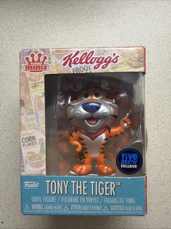 Funko Minis - Kellogg's - TONY THE TIGER - Chase Metallic Figure