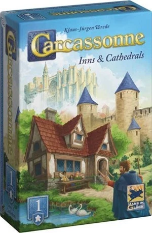 Z-MAN GAMES Carcassonne Board Game Expansion: Inns And Cathedrals (2025 Refresh)
