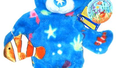 ぬいぐるみ wind and sea SEA TEDDY BEAR Build a Bear Deep Blue Sea Teddy 2012 UNSTUFFED Plush Toy Clown
