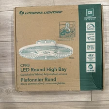 CPRB LED Round High Bay Lithonia Lighting White