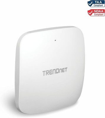 TRENDnet TEW-925DAP, AX5400 Dual Band WiFi 6 PoE+ Access Point