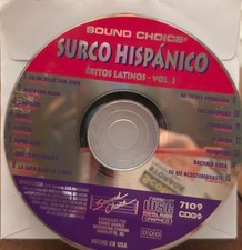 SC7109 SURCO HISPANICO EXITOS LATINOS     SOUND CHOICE  KARAOKE CDG LOT TAM