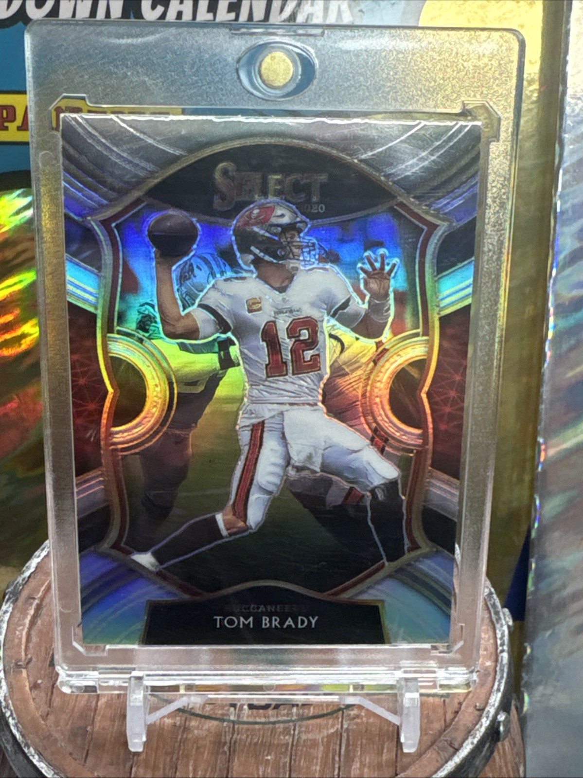 TOM BRADY Silver PRIZM! 2020 PANINI SELECT #1 Concourse BUCS