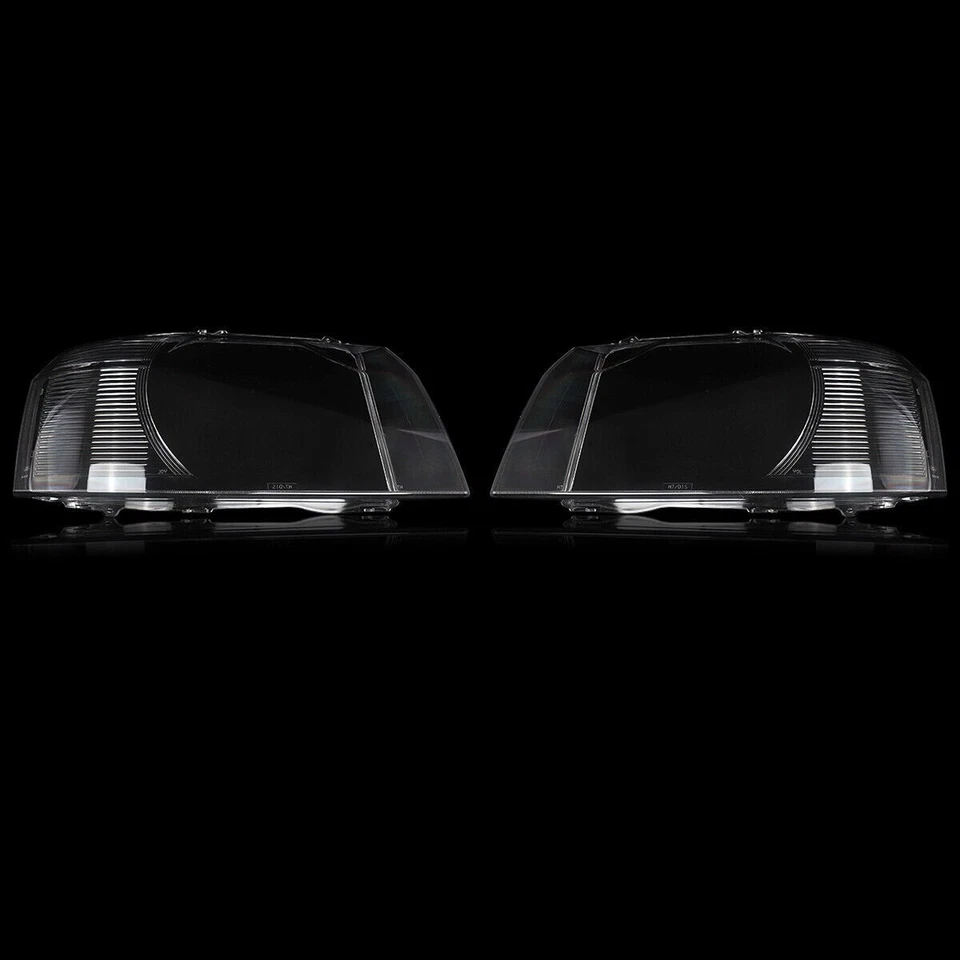 Pair Left + Right Headlamp Headlight Lens Cover For 2007-2012 Land Rover LR2 - Imagem 4 de 4