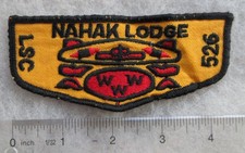 Boy Scout Order of the Arrow Lodge 526 NAHAK Flap LSC Lake Superior Council 2B?