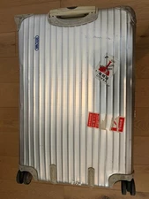 Rimowa Check-In L 82L Silver 4-wheels Suitcase