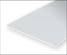 Evergreen White Polystyrene Square Tile 0.333 x 12 x 24" / 8.5mm x 30cm x 61cm (