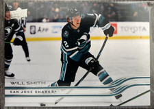 2025-26 Upper Deck Series 2 Will Smith - San Jose Sharks #390 2nd Year Base