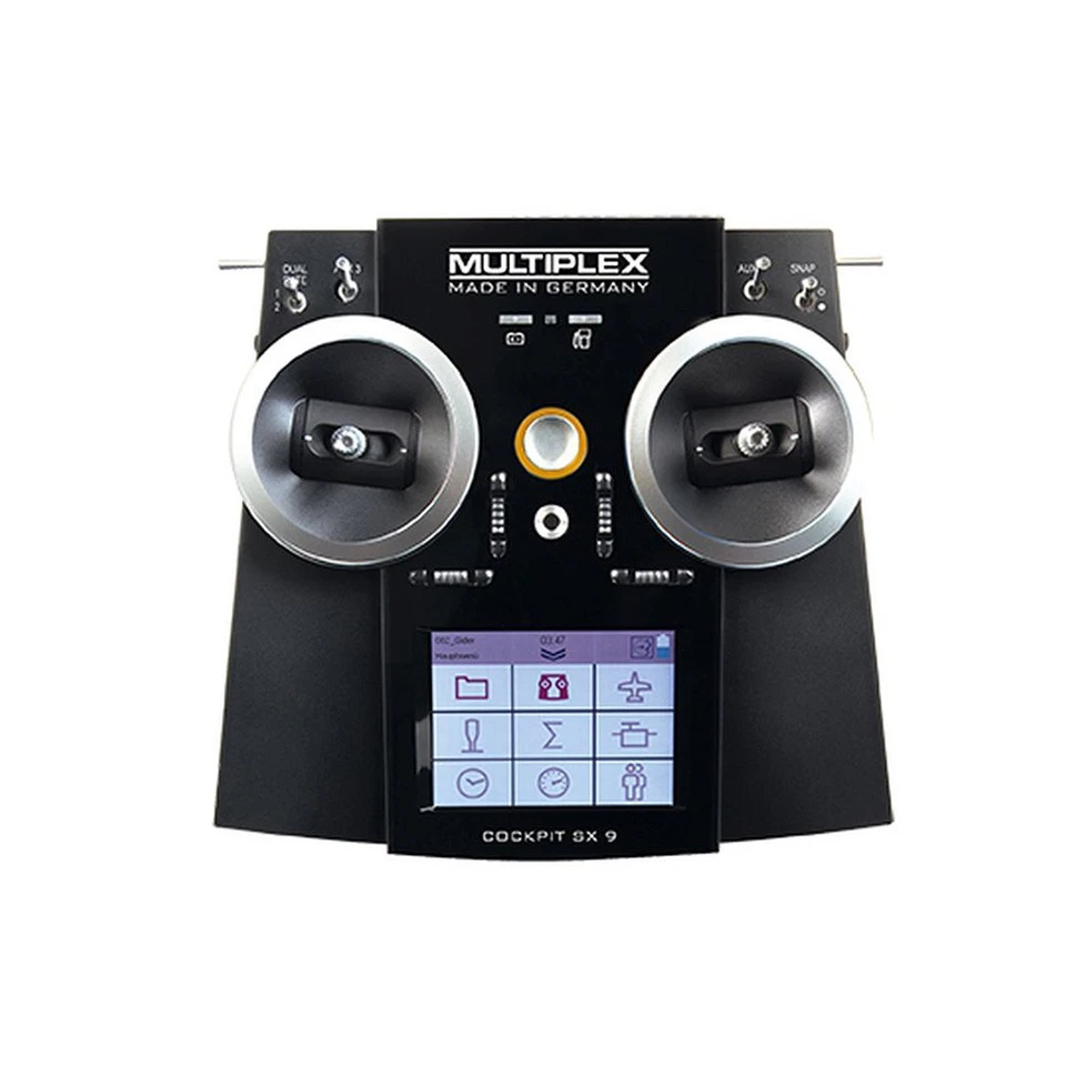 Cockpit SX 9 Sender Set M LINK 2,4 Ghz Multiplex Fernsteuerung TX NEU&OVP - Bild 2 von 4