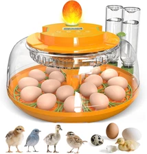 18 Egg Incubators for Hatching Eggs, Egg Incubator Incubator with Automatic Turn