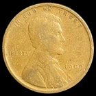 1909 Wheat Cent - 1909-P Lincoln Penny 1st Year 1c US Copper Coin