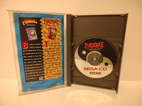 Brutal: Paws of Fury (Sega CD, 1994) CIB Disc Very Clean