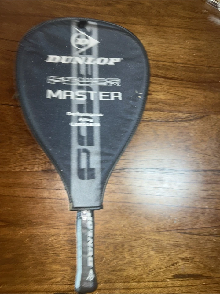 DUNLOP POWER RAQUETA MASTER PERFORMANCE - PARA RACQUETBALL 3 7/8" AGARRE USADO Foto 2 de 4