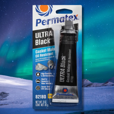 Ultra Black Maximum Oil Resistance RTV Silicone Gasket Maker 3 oz