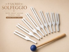 9 Sacred Solfeggio With Sweet Sound Tuning Fo...