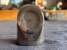 Tottenham Hotspur Members Club Metal Clock. Working. 6cm Tall.