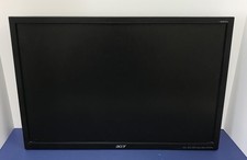  TESTED ACER 22" LCD MONITOR MODEL V223W B, NO STAND, NO CHORDS