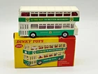 Vintage Original Dinky Toys 293 Leyland Atlantean Bus Green White Model BP Boxed