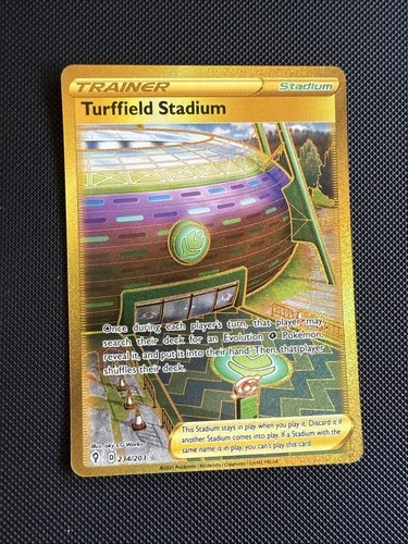 Turffield Stadium (Secret) 234/203 SWSH07: Evolving Skies Holo