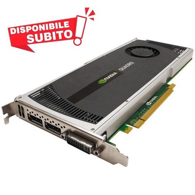Nvidia Quadro 4000 Grafikkarte 2GB GDDR5 PCI-E DVI DP Grafikkarte
