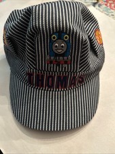 Thomas the Tank Engine Train Engineer Children's Kids Striped Conductor Cap Hat