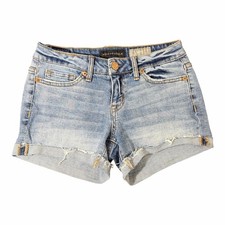 Aeropostale Midi Denim Shorts Size 00