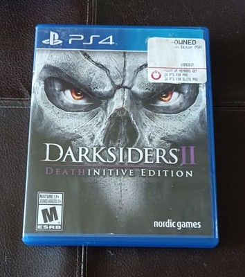 Darksiders II 2 Deathinitive Edition  Sony PlayStation 4 PS4 Game No Manual USA