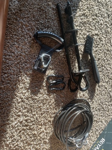 Dog Tie Out Stake & Cable 