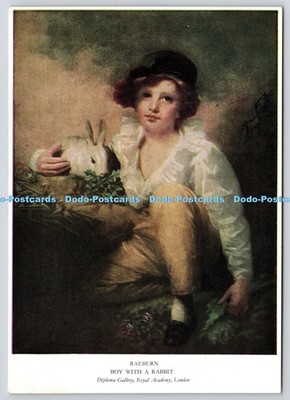 L385721 London Diploma Gallery Royal Academy Boy with a Rabbit Medici Society Lt