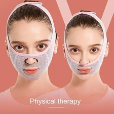 Reusable V-Line Face Slimming Double Chin Reducer Mask Lifting Belt AntiWrinkle