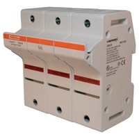 2 Stk. Mersen Sicherungshalter J Ultra US6J3I Zylindrisch Sicherungshalter