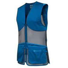 Beretta Full Mesh Shooting Vest Blue Twilight GT671T155305E2L : NEW