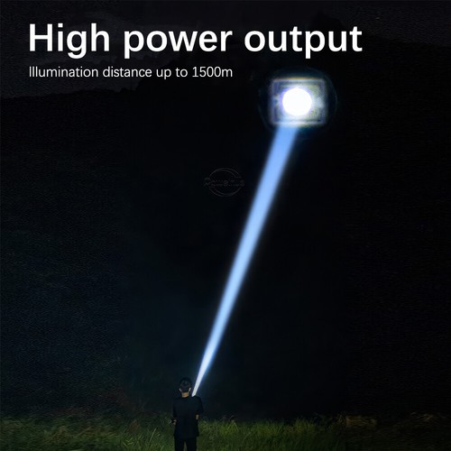 990000 lm LED Torch Zoom Light Super Bright Hunting Flashlight USB Rechargeable - Picture 5 of 16