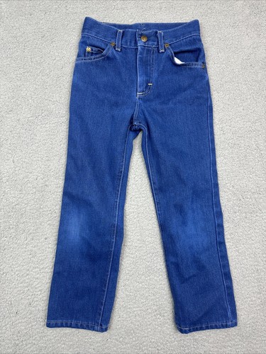 vintage lee riders kids jean usa 6xR - Picture 20 of 24