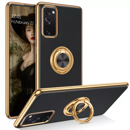 For Samsung Galaxy S20 FE 5G Case Shockproof Heavy Duty Ring Stand Cover - Picture 1 of 8