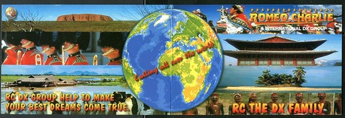 747 - France - RC DX Group - Romeo Charlie - QSL Radio Amateur Card