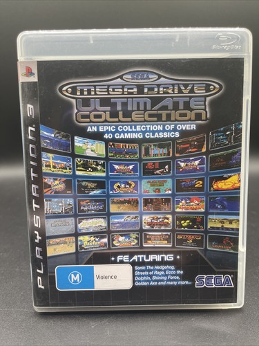 Sega Mega Drive Ultimate Collection Playstation 3 PS3 Game With Manual