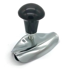 Steering Wheel Spinner Knob Auto Vw Split Bug Beetle Black Bus Bully Handle New Steering Wheel Spinner Knob Auto Vw Split Bug Beetle Black Bus Bully Handle New