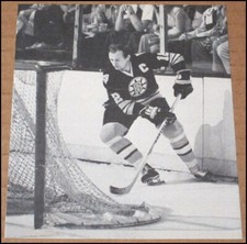 1977 Wayne Cashman SI Magazine Photo Clipping 4.25